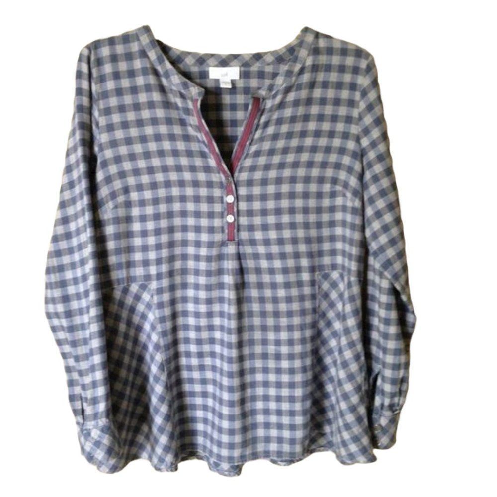 J Jill Long Sleeve Top Size Small